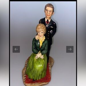 RARE HRH. PRINCE OF WALES & LADY DIANA COLLECTIBLE NATURECRAFT STONEWARE, No. 83